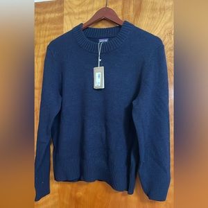 Navy Patagonia wool sweater